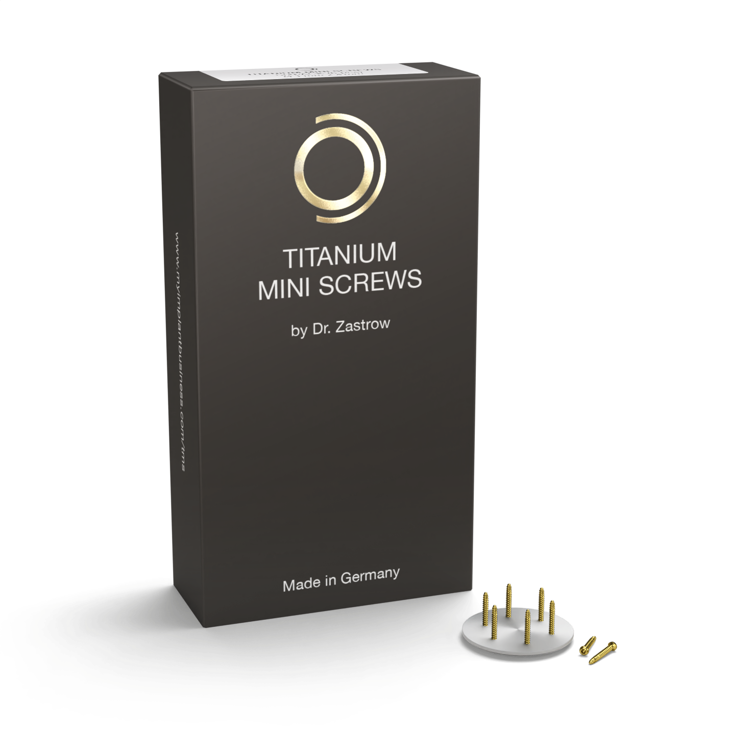 6Pack Titanium Mini Screws 8mm