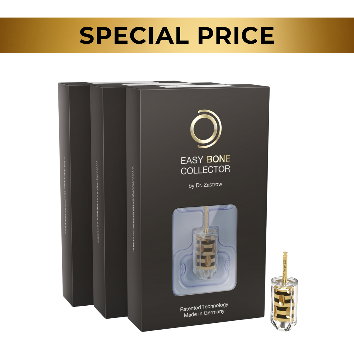 Easy Bone Collectors 3-PACK – My Implant Business GmbH